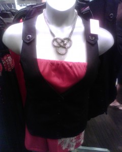 Dr. Mom, please buy me this vest, not the Neverending Story wannabe necklace, js.