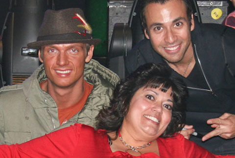 Why does Nick look more hispanic then Howie in this picture?